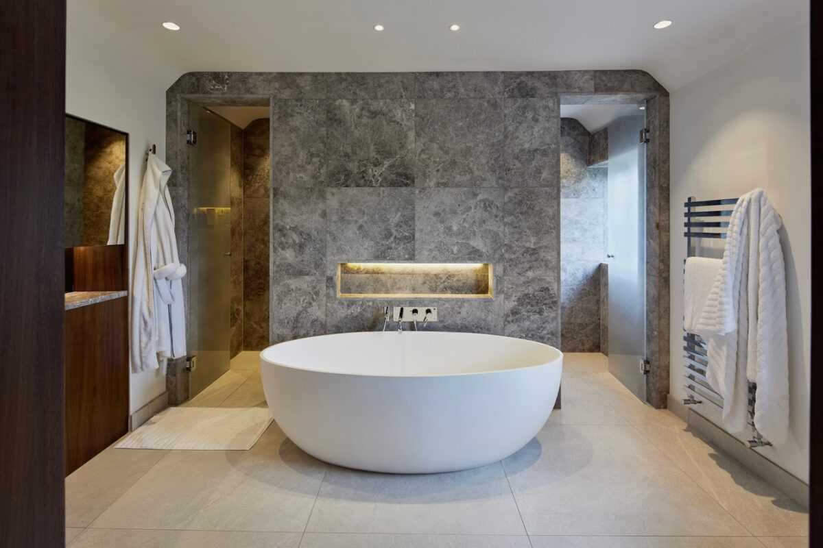 Private Residence with panelled room by Jack Badger Ltd